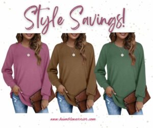 Long Sleeve Shirts for Women Crew Neck Loose Fit Casual Tunic 09 22 22